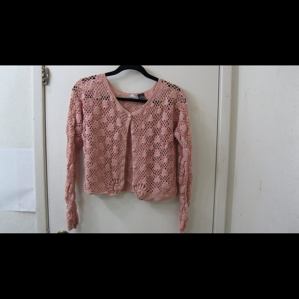 Vintage Knitted cropped jacket