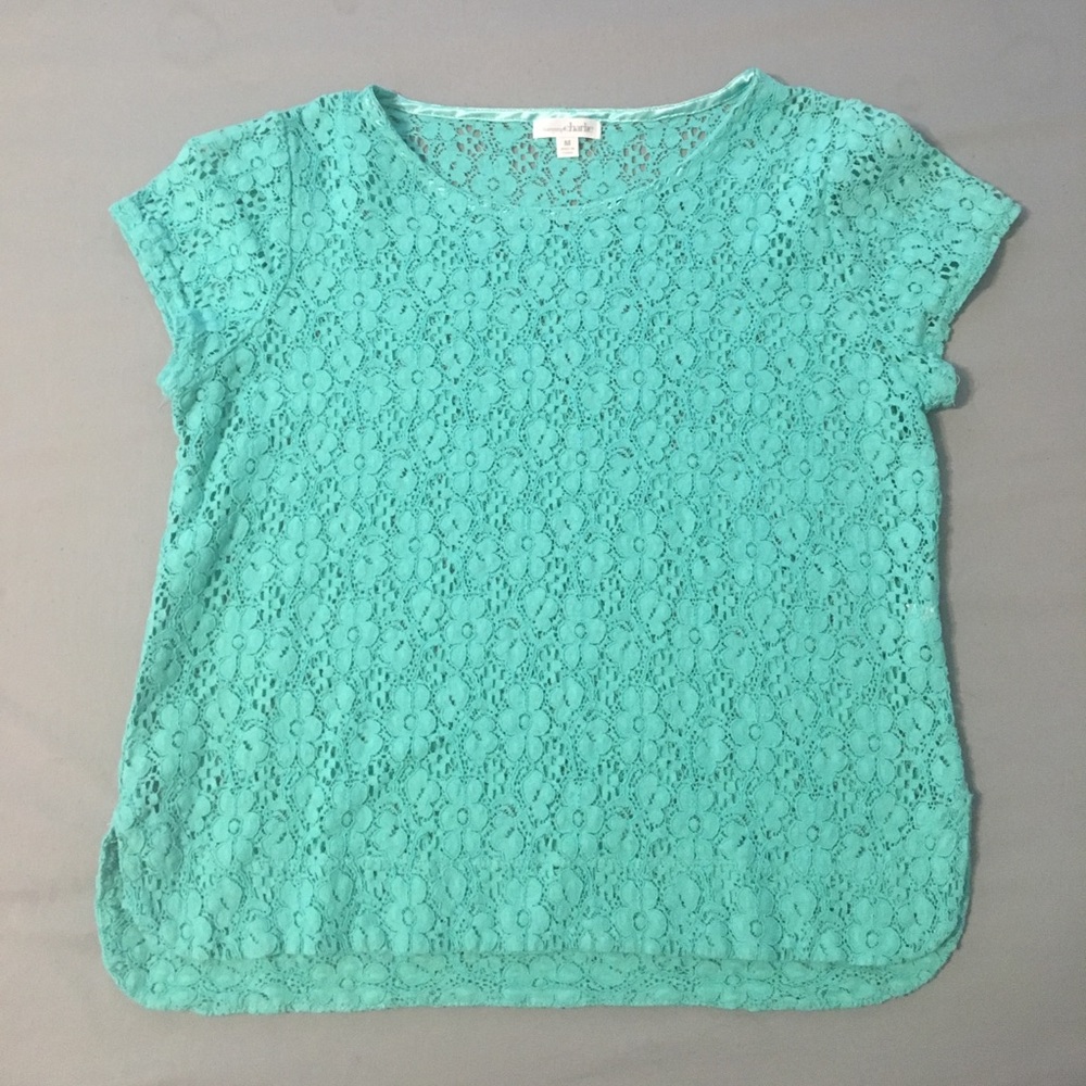 Teal Top. Size M