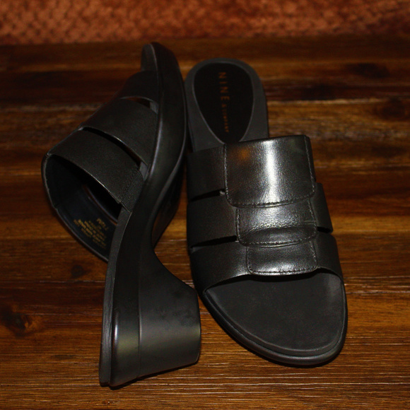 Nine & Co. Shoes - Nine & Co slip on heel sandals