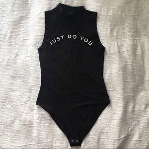 Black bodysuit