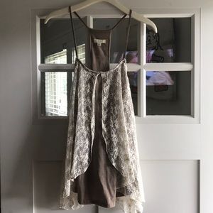 Razor back tank top