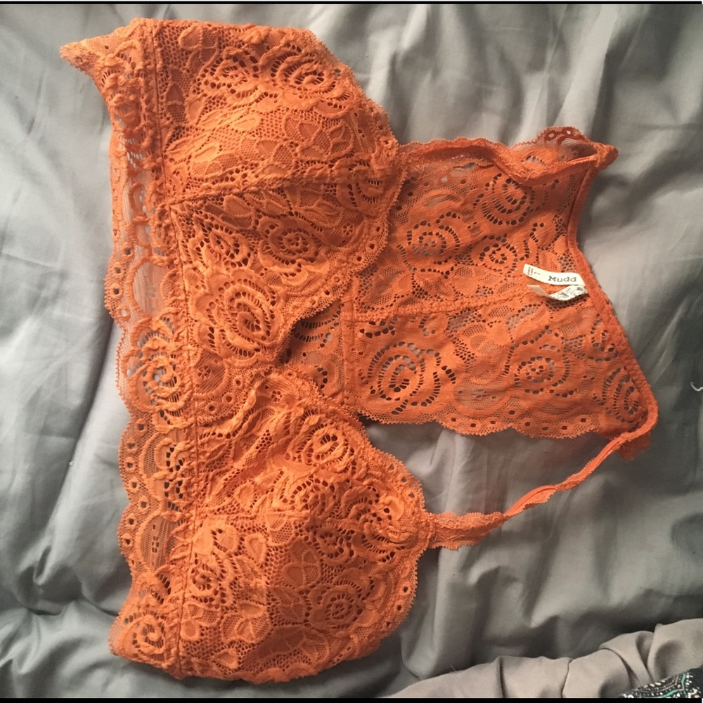 Rusty orange bralette
