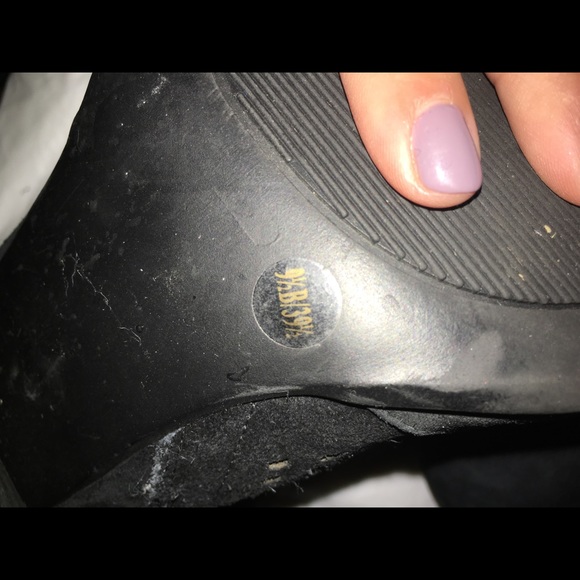 Black booties w/ zipper! (Soul Society) 9.5 - Picture 8 of 8