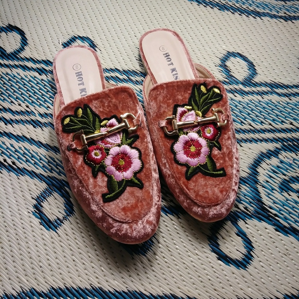 Hot Kiss slip on loafers.