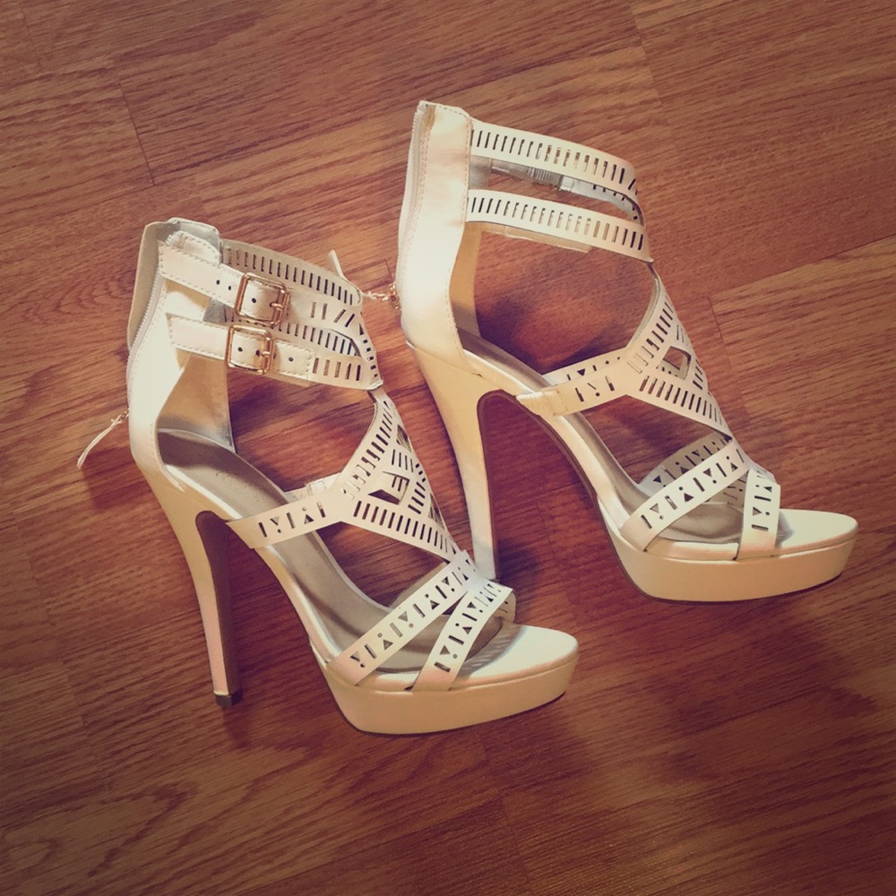 White heels