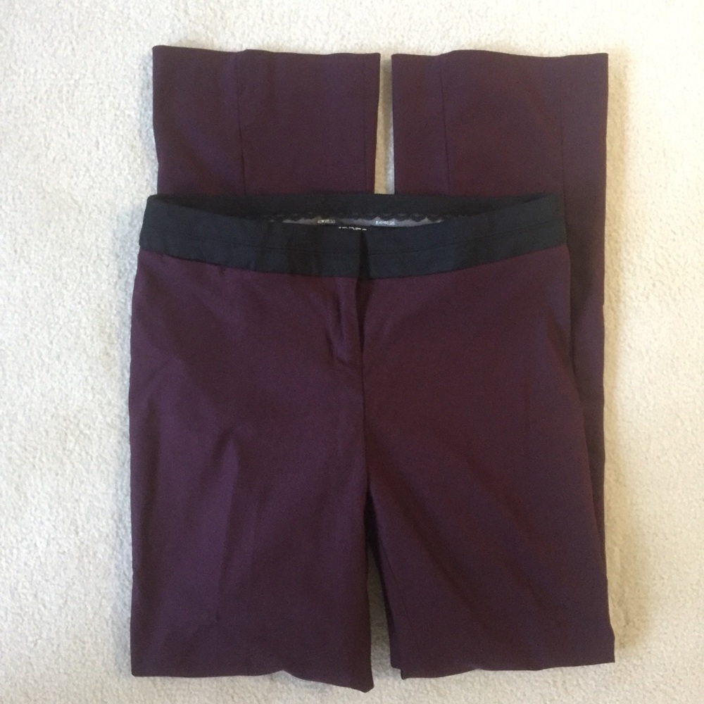 Express Columnist maroon dress pants
