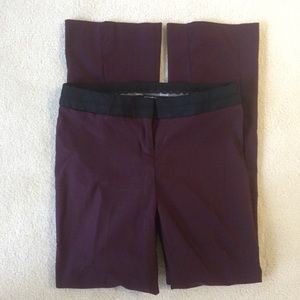 Express Columnist maroon dress pants