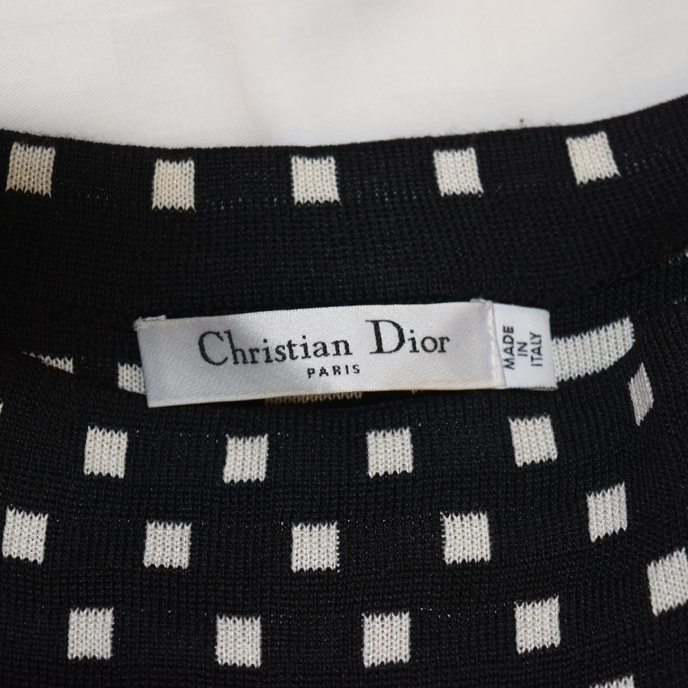 Chrisitan Dior Kinitted Sleveless dress