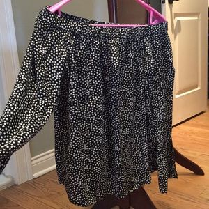 H&M off the shoulder blouse