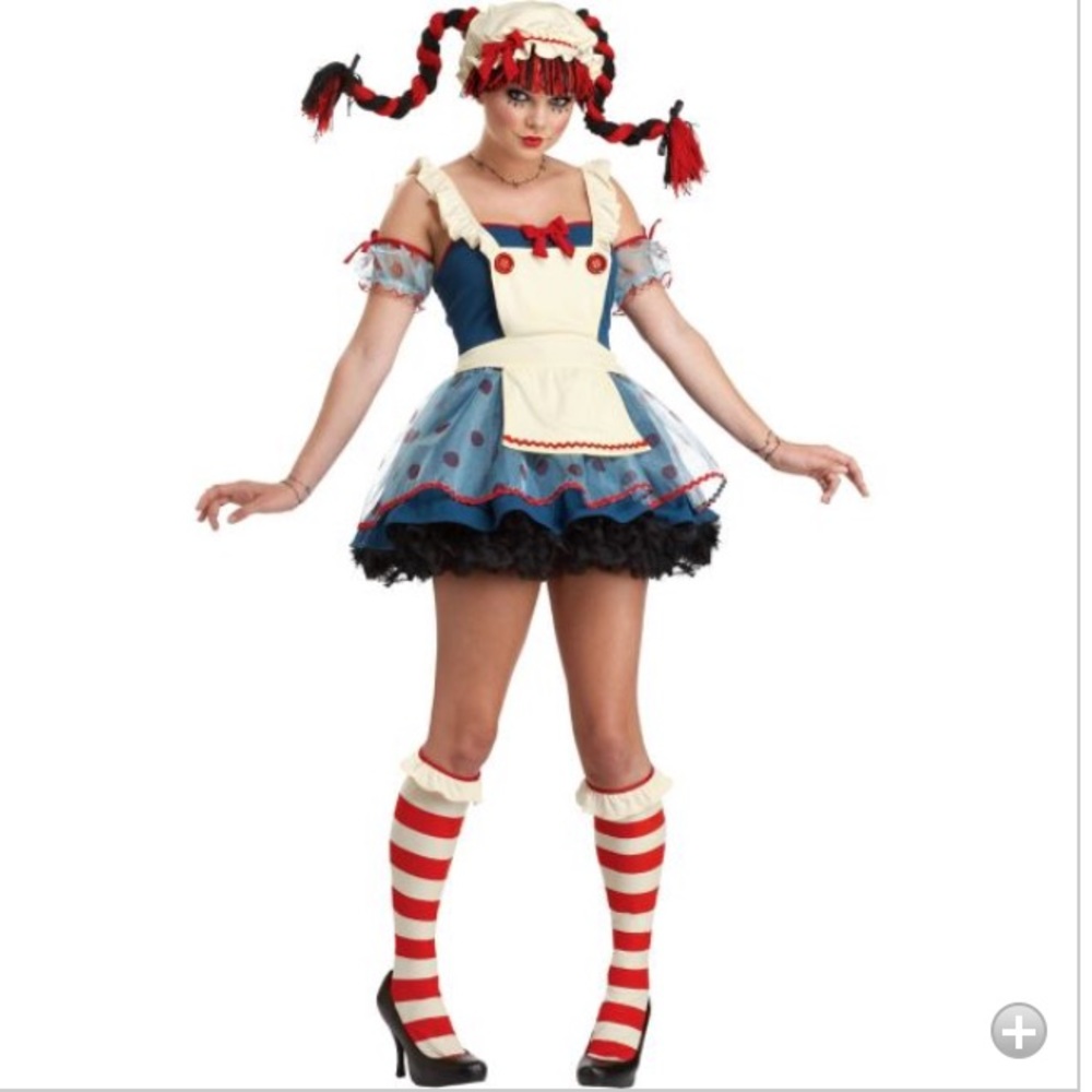 Teen Girls Rag Doll Costume