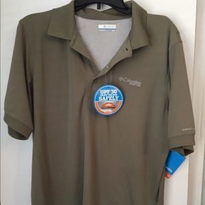 Brand New With Tags Columbia Polo Shirt