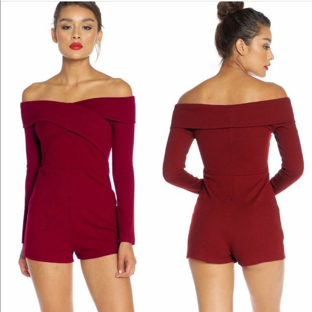 Callie Cross Over Romper