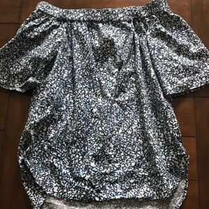 Off the shoulder michael kors top