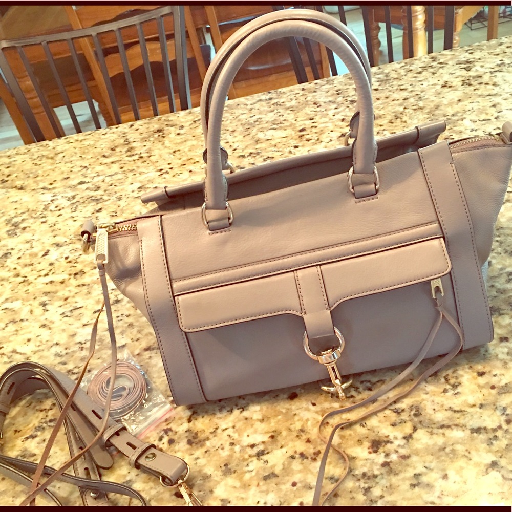 Gorgeous tan Rebecca Minkoff bowery satchel