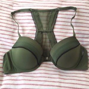Aerie 36B Front-Closure Racerback Bra