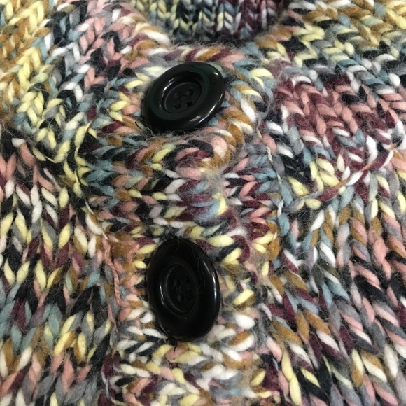 Knit 3/4 Sleeve Jacket w/ Two Button Closure - Picture 2 of 6