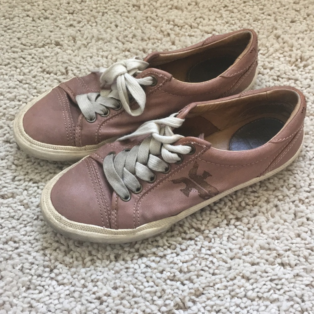 Frye Neutral Toned Sneakers Size 6.5