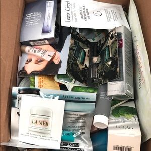 Box Beauty Samples Skincare Haircare Makeup