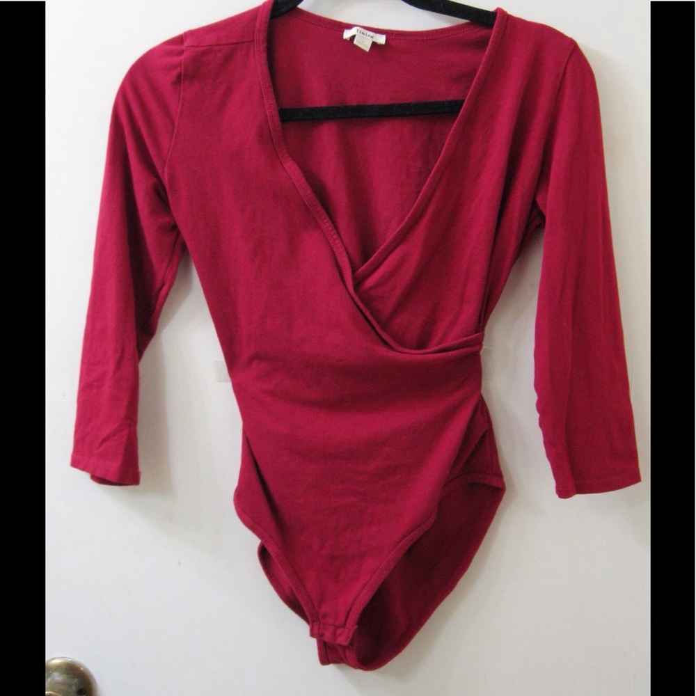 Sexy v neck onesie