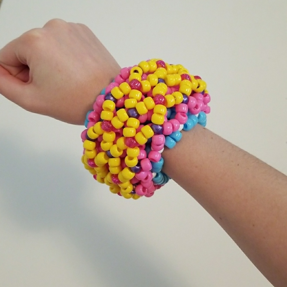 Bright Handmade Kandi Cuff