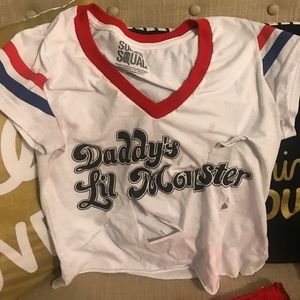 Daddy's Little monster CROP Top