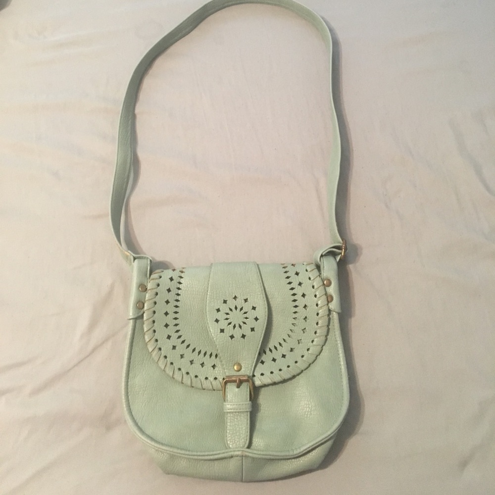 Mint Green Crossover Body Purse