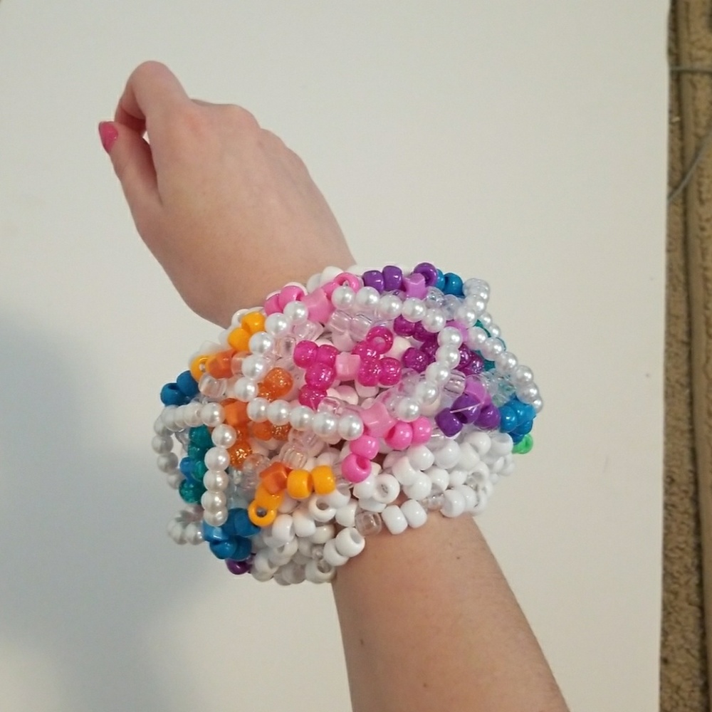 Beautiful Large Kandi Cuff - Picture 4 of 4