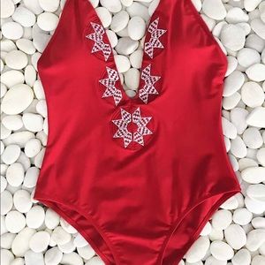 One piece swim suit