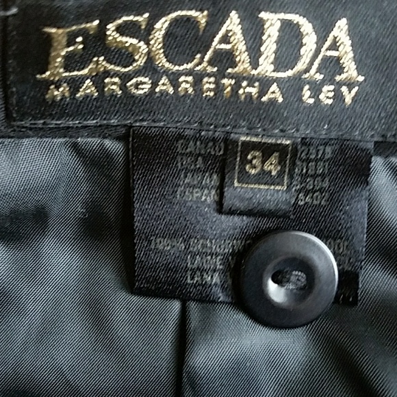 New Black Escada Skirt - Picture 3 of 8