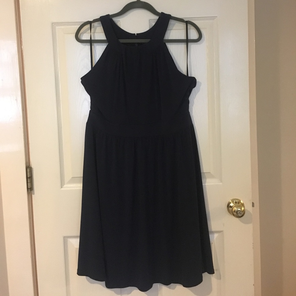 Banana Republic, super comfy navy dress.