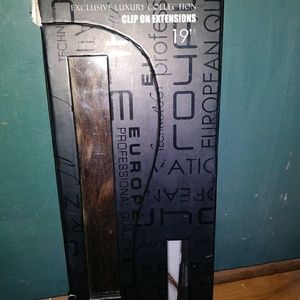 100% real hair extensions