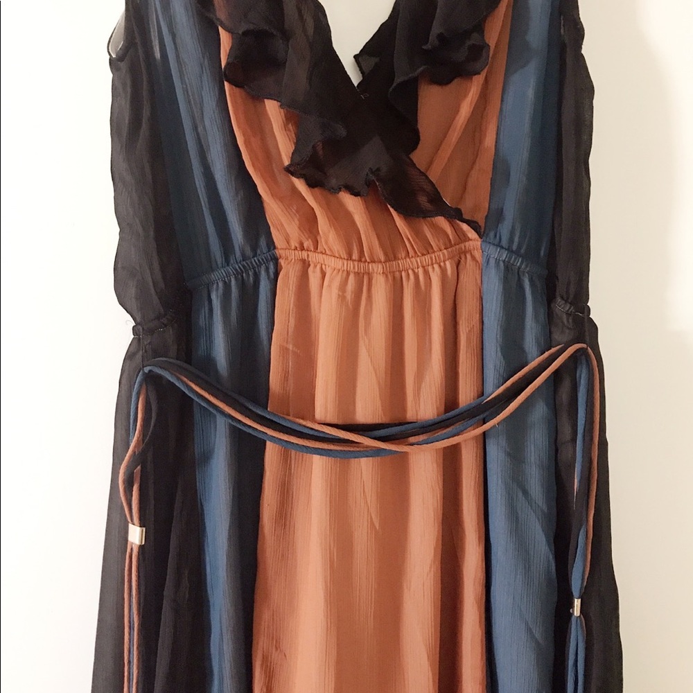 VICI fall maxi dress