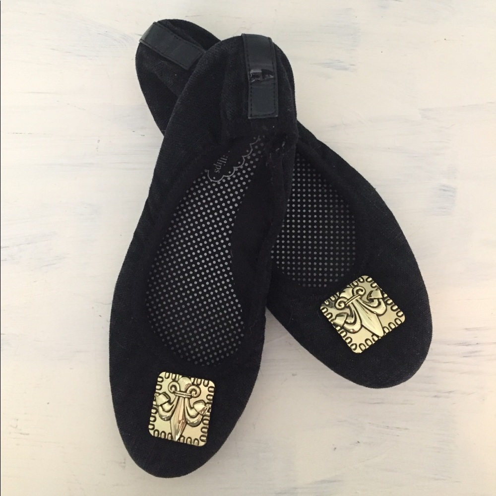 GUC Lindsay Phillips ballet flats with gold snap