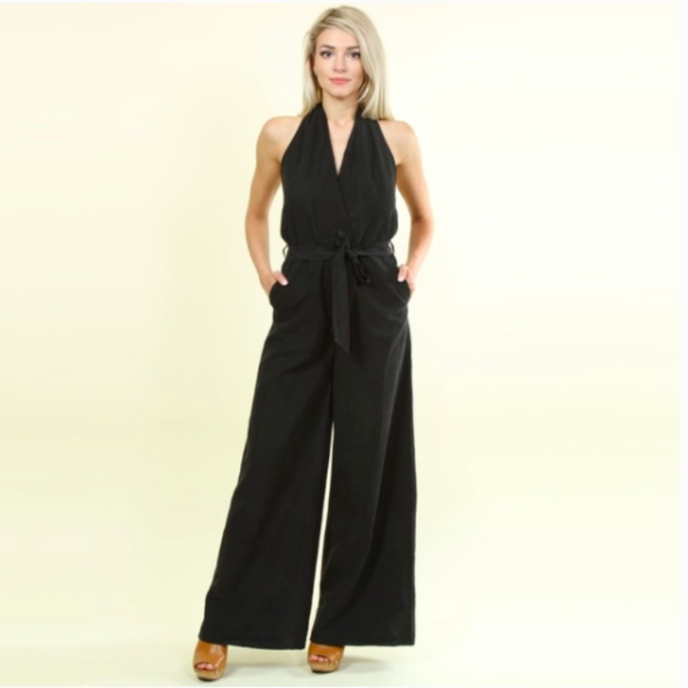 Sudette Halter Jumpsuit