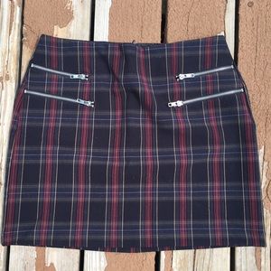Forever 21 Plaid Miniskirt