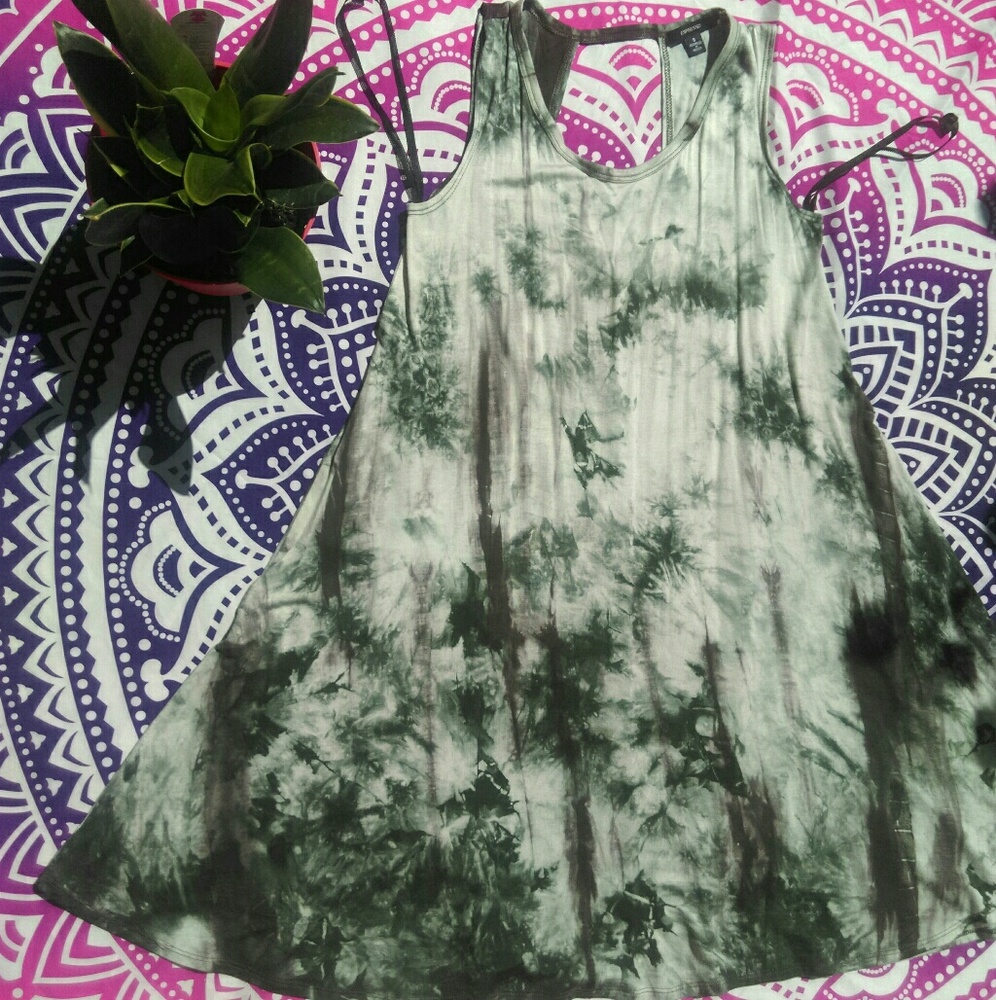 Tie Dye Shift Dress
