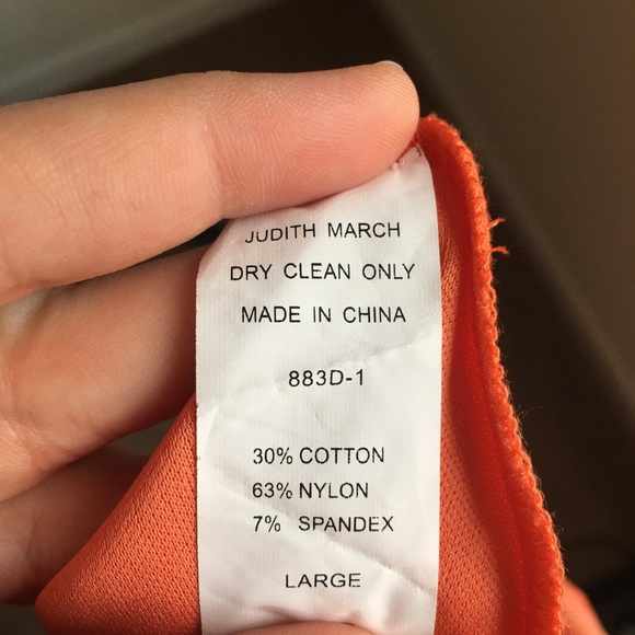 Beautiful Coral Mini Sundress - Picture 4 of 4