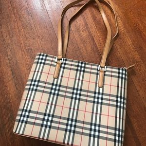 Plaid nova check purse