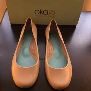 OKA B Taylor ballet flats in Chai