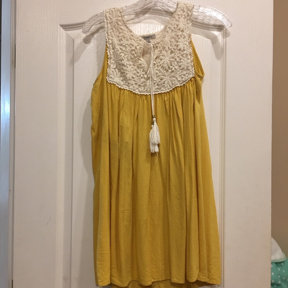 EUC mustard dress