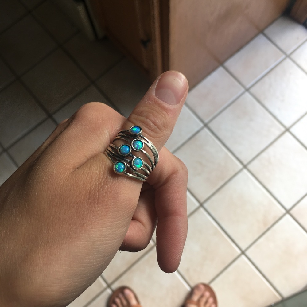 Opal rings