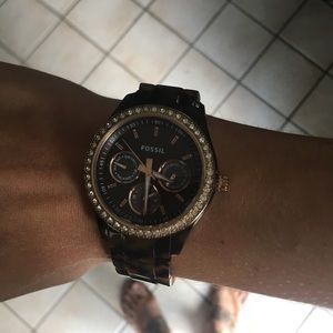 Fossil Print Watch