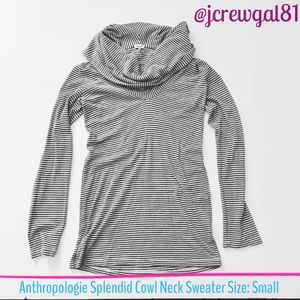 Anthropologie Splendid Cowl Neck Sweater Size: Sm Anthropologie Splendid Cowl Neck Sweater Size: Sm