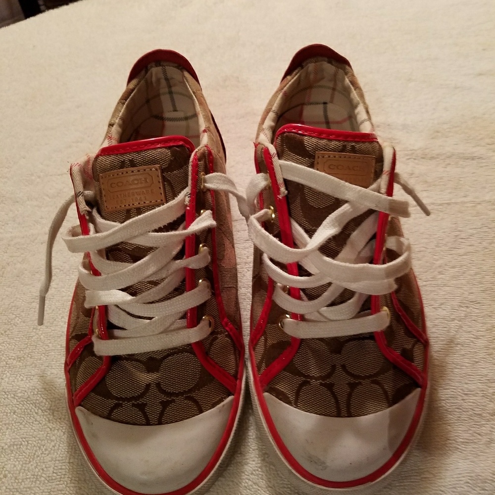 Coach tennis shoes