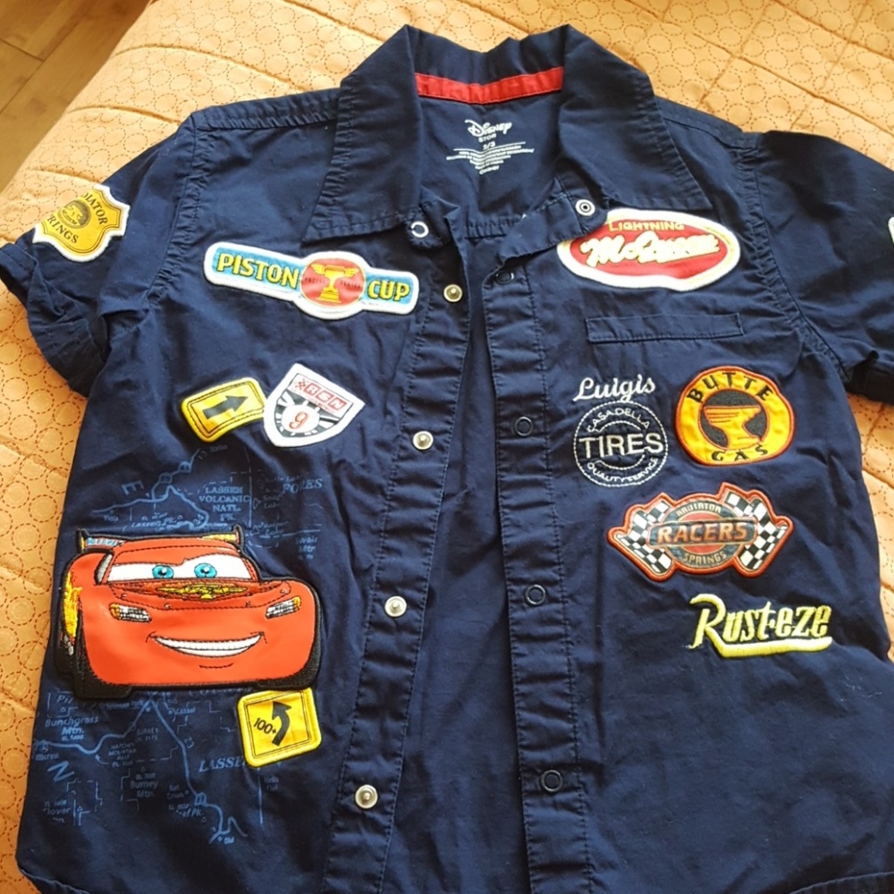 Good as new Disney car's shirt
