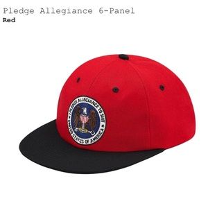Pledge Allegiance Cap by Supreme