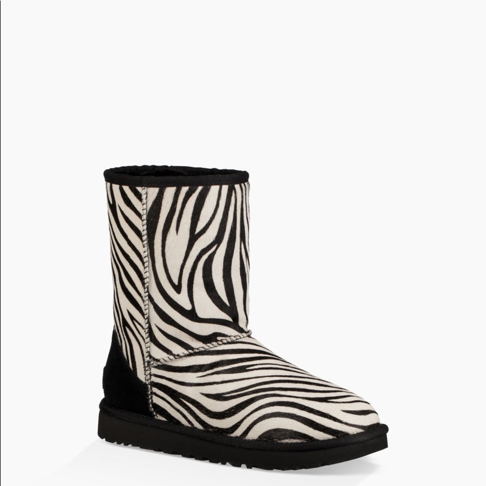 UGG Classic Short Exotic Boot Zebra