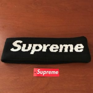 Supreme x New Era Headband