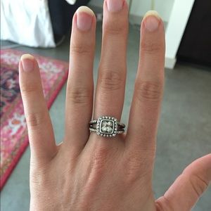 David Yurman petite albion ring - size 7