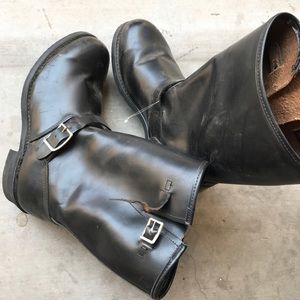 Vintage 1970s motorcycle work boots 9.5 Deadstock